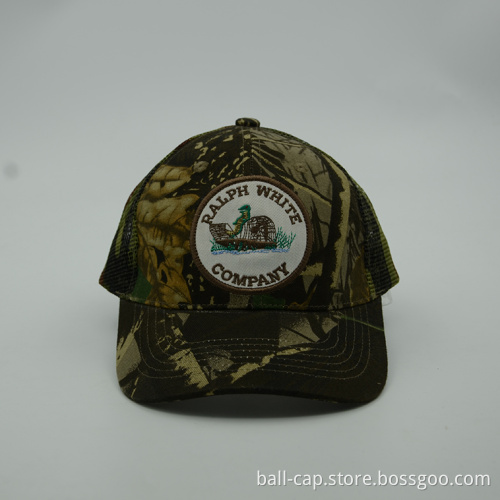 HOT SALE high quality meshTrucker Cap,camo trucker cap